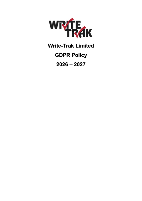 Data Protection and GDPR Policy 2026-2027